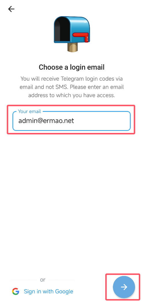 Telegram注册输入邮箱验证,Telegram机器人使用